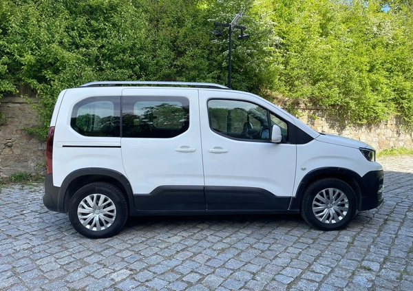 Peugeot Rifter cena 69900 przebieg: 95582, rok produkcji 2019 z Nysa małe 631